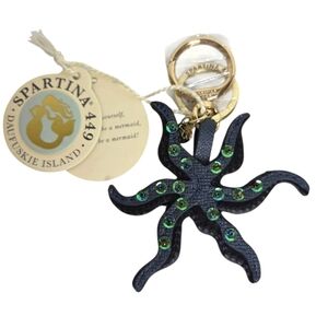 Spartina 449 Mystical Starfish Keychain Bag Charm New With Tags